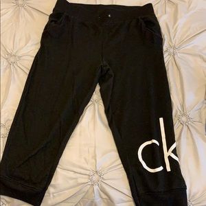 Calvin Klein joggers!